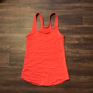 Orange Lululemon Tank Top